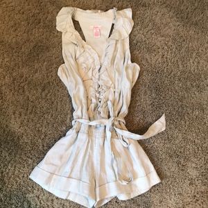 Ruffle Detail Romper